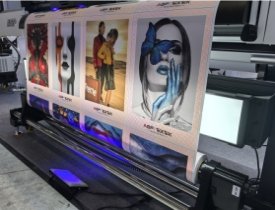 الطباعة بالألوان الفلورية